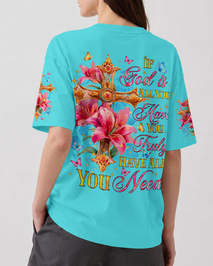 If God Is All You Have Cross Women's All Over Print Shirt - Tyqy0408262