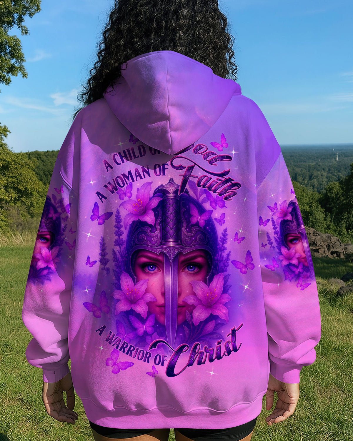 A Child Of God A Woman Of Faith Warrior Women's All Over Print Shirt - Tltw2107253