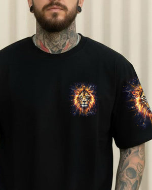 Jesus Dropped The Charges Lion Men's All Over Print Shirt - Yhhn0112251