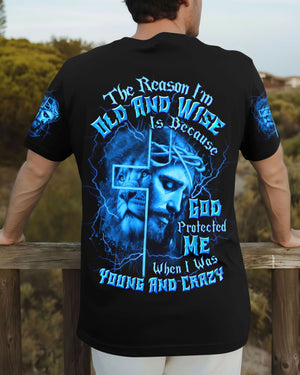 The Reason I’m Old And Wise Lion Men's All Over Print Shirt - Tltw2212254