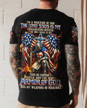 I'm A Warrior Of God Wings Men's All Over Print Shirt - Tlnt3003261