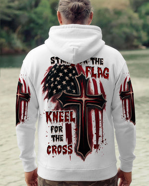 Stand For The Flag Kneel For The Cross Men's All Over Print Shirt - Tltw2005265