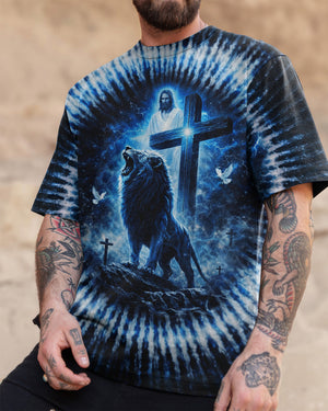 Jesus Dropped The Charges Lion Swirl Men's All Over Print Shirt - Tlno2702261