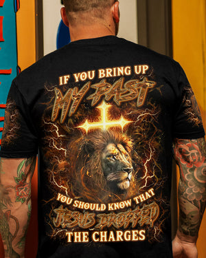 Jesus Dropped The Charges Lion Men's All Over Print Shirt - Yhln1005242