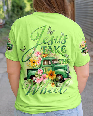 Jesus Take The Wheel Women's All Over Print Shirt - Tytd1612231