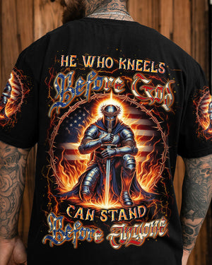 He Who Kneels Before God Warrior Men's All Over Print Shirt - Yhln2806241
