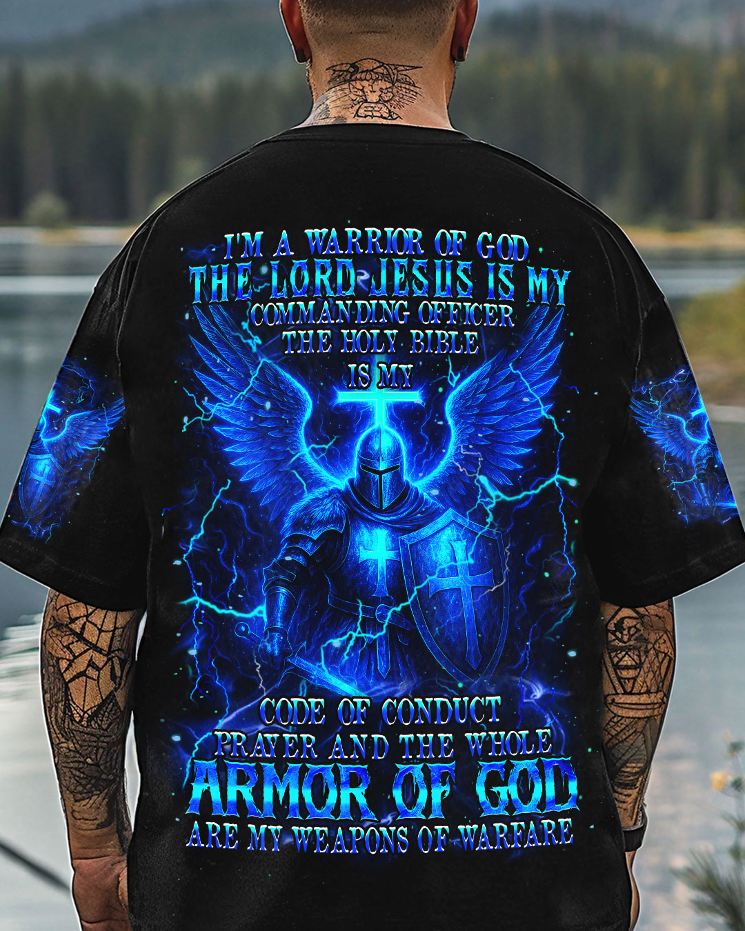 I'm A Warrior Of God Men's All Over Print Shirt - Yhhn0207252