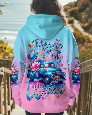 Jesus Take The Wheel Women's All Over Print Shirt - Tltr0802253