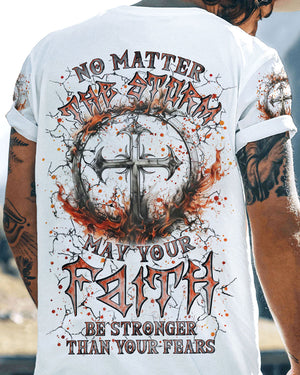 No Matter The Storm Men's All Over Print Shirt - Yhln2207243