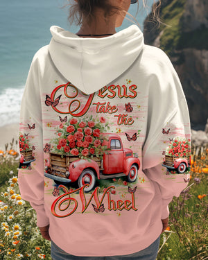 Jesus Take The Wheel Women's All Over Print Shirt - Tlnt2401251