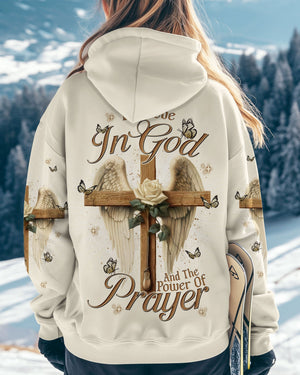 I Believe In God Cross Wings Women's All Over Print Shirt - Tlnt3012241