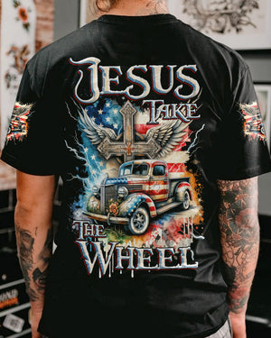 Jesus Take The Wheel Men's All Over Print Shirt - Tytd1811231