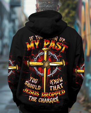 Jesus Dropped The Charges Men's All Over Print Shirt - Tltr1210243
