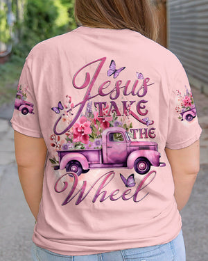 Jesus Take The Wheel Women's All Over Print Shirt - Tytd0712232