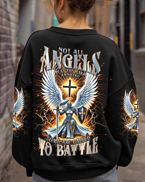 Not All Angels Play The Harp And Sing Warrior Women's All Over Print Shirt - Tlnt2602252