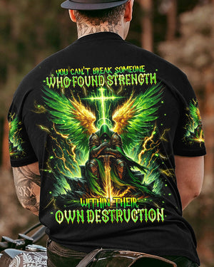 You Can't Break Someone Warrior Men's All Over Print Shirt - Tlnt2105242