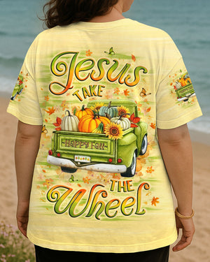 Jesus Take The Wheel Women's All Over Print Shirt - Yhlt0108253