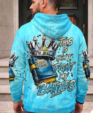 This Is How I Fight My Battles Men's All Over Print Shirt - Tlhn2804263