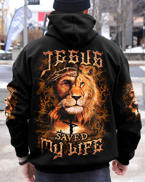 Jesus Saved My Life Men's All Over Print Shirt - Yhln1309242