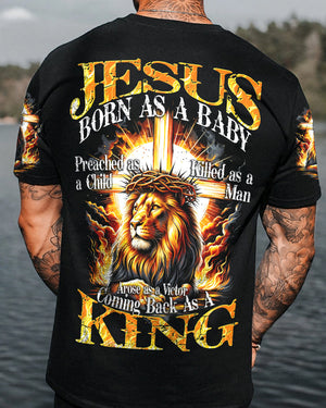 Coming Back As A King Men's All Over Print Shirt - Tytd2501241