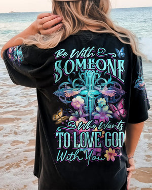 Love God With You Women's All Over Print Shirt - Tytd2806233