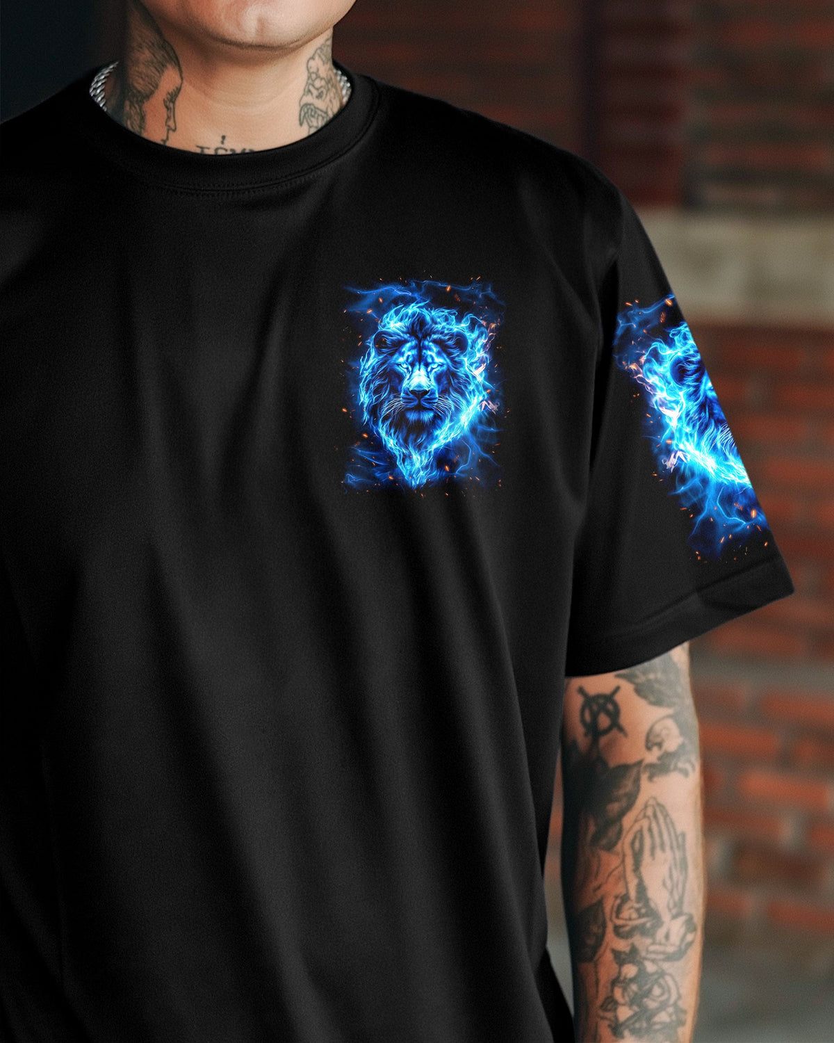 Jesus Fill Me With The Holy Spirit Lion Men's All Over Print Shirt - Tlnt0610252