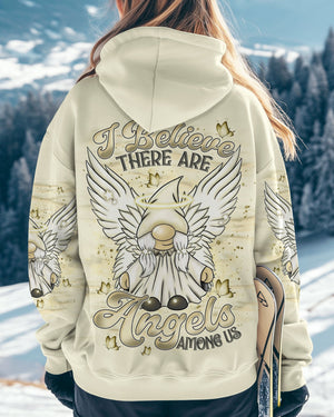 I Believe There Are Angels Among Us Gnome Women's All Over Print Shirt - Tlnt2910242