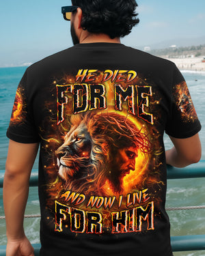 He Died For Me Men's All Over Print Shirt - Yhhn3010251