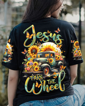 Jesus Take The Wheel Women's All Over Print Shirt - Tltr0202241
