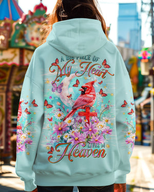 A Big Piece Of My Heart Lives In Heaven Cardinals Women's All Over Print Shirt - Tltr1601253