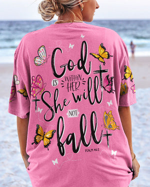 She Will Not Fall Women's All Over Print Shirt - Tytd0307232