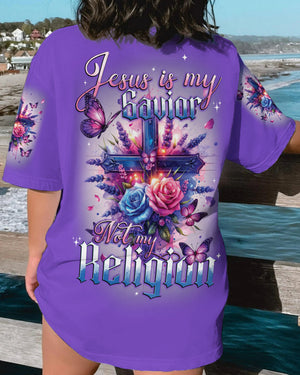 Jesus Is My Savior Women's All Over Print Shirt - Tytd1001242