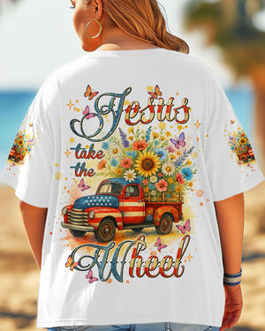 Jesus Take The Wheel Women's All Over Print Shirt - Tlnt0905252