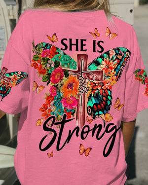 She Is Strong Women's All Over Print Shirt - Tytd0507233