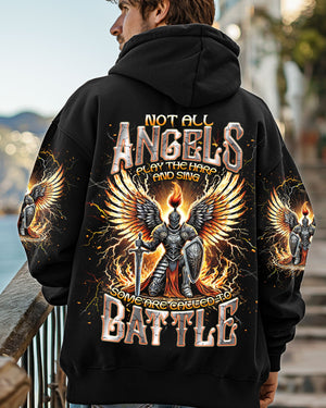 Not All Angels Play The Harp And Sing Warrior Men's All Over Print Shirt - Tlnt0502253