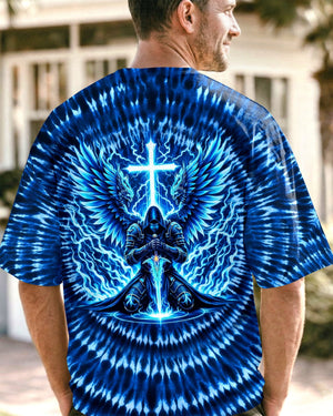 Warrior With Wings Swirl Men's All Over Print Shirt - Tlhn0903263