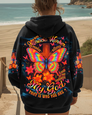 Way Maker Miracle Worker Lilies Butterfly Women's All Over Print Shirt - Tlnt0207252