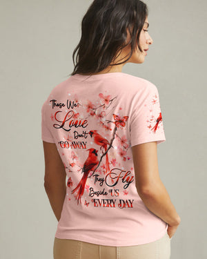 Those We Love Don’t Go Away Cardinal Women's All Over Print Shirt - Tlhg1604263