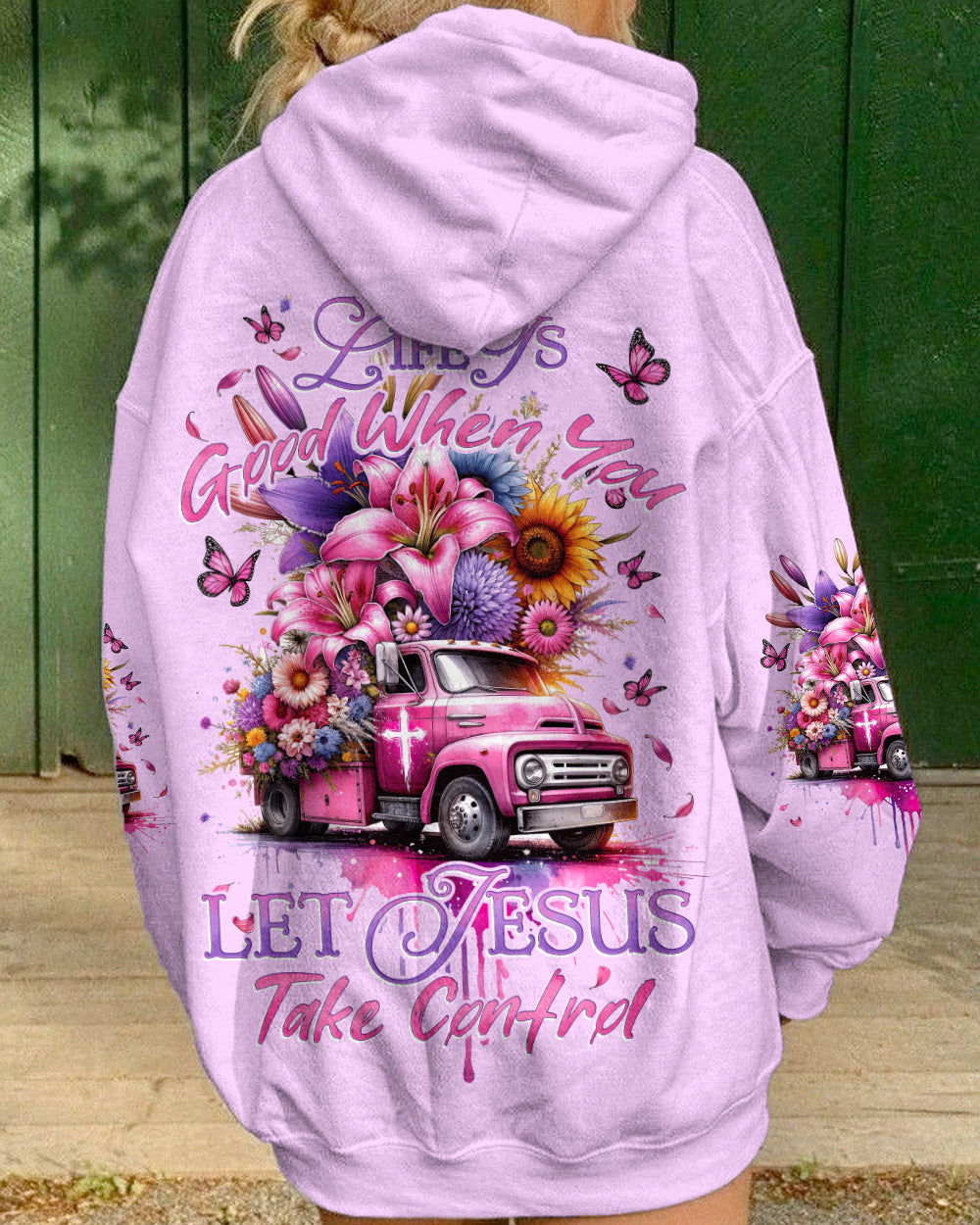 Jesus Take Control Women's All Over Print Shirt - Tytd2011232