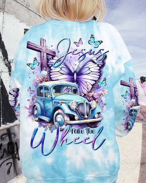 Jesus Take The Wheel Women's All Over Print Shirt - Tltr2111232