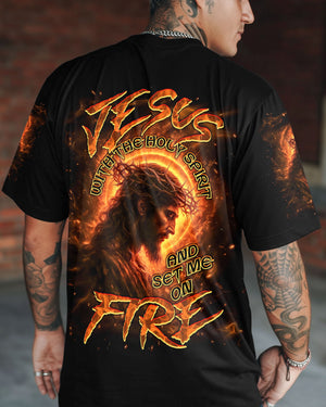 Jesus Fill Me With The Holy Spirit Men's All Over Print Shirt - Tlnt0310254