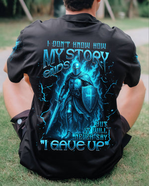 I Don't Know How My Story Ends Warrior Men's All Over Print Shirt - Tlnt1209251