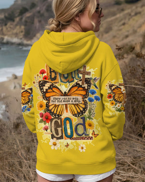 But God Butterfly Women's All Over Print Shirt - Tltw1102262