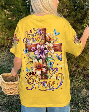 In His Arms I Find Peace Women's All Over Print Shirt - Tlnt2910251