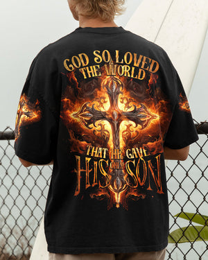 God So Loved The World Men's All Over Print Shirt - Tytd0407231