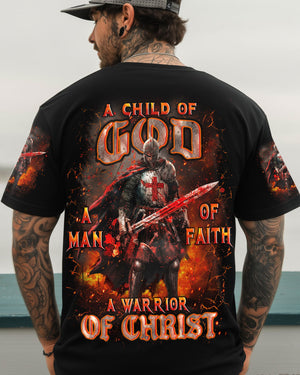 A Warrior Of Christ Men's All Over Print Shirt - Yhhn2411252