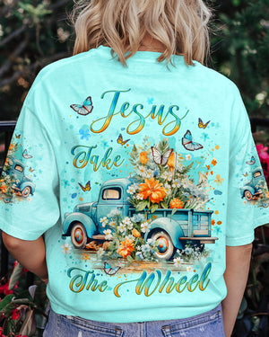 Jesus Take The Wheel Women's All Over Print Shirt - Yhlt0301244