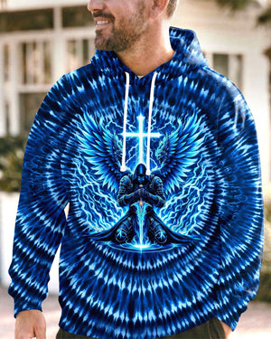Warrior With Wings Swirl Men's All Over Print Shirt - Tlhn0903263