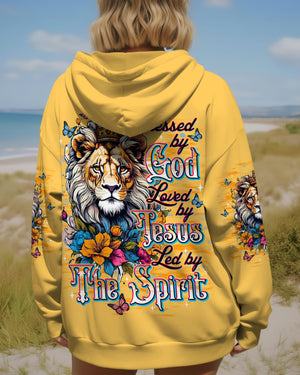 Blessed By God Lion Women's All Over Print Shirt - Tlnt1212251