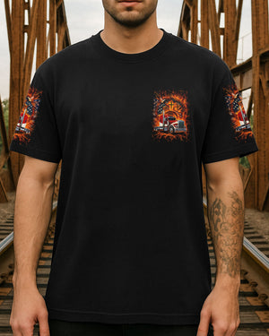 Jesus Is My Rock And That's How I Roll Trucker Men's All Over Print Shirt - Yhln0408253